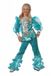 Wilbers Mama Mia kostuum kind blauw - Maat 128