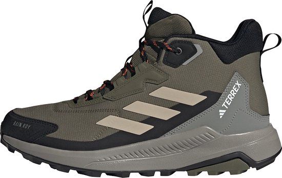 adidas TERREX Anylander Mid RAIN.RDY Hiking Schoenen - Heren - Groen - 45 1/3