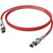 EasyLan VarioBoot patchkabel Cat.6A, S/FTP, rood, 0,5 m