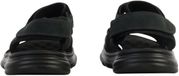 Elong ZHANG Charlene Platte sandalen met klittenband Zwart Synthetisch Maat 42