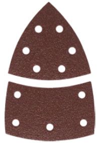 Bosch Schuurbladset voor Multischuurmachines - 10 delig - 102 x 62 mm - Korrel 240 - Hout