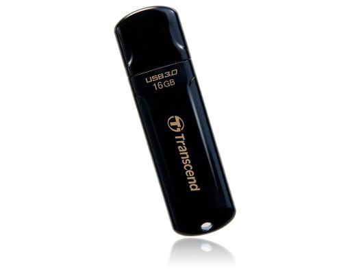 Transcend JetFlash 700 USB-stick 16GB - Zwart