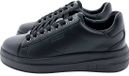 GUESS Elbina Lage Sneakers Vrouwen Leer Zwart Maat 36
