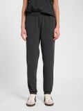 Hummel hmlPULSE W SWEAT PANTS Vrouwen Trainingsbroek Polyester Elastische tailleband Trekkoord Dark Grey Melange M