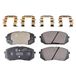 Blue Print ADG042170 Remblok Set, set van vier
