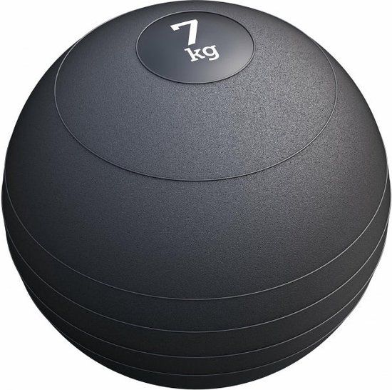 Gorilla Sports Slam Ball - 7 kg - Zwart