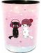 Goldbuch Music for Cats 10 l Rond Kunststof Zwart, Roze, Wit