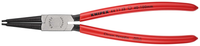 KNIPEX Borgveertang voor binnenringen in boringen op ZB-kaart met kunststof bekleed 225 mm, 44 11 J3 SB