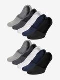 Next - Heren - 10 Paar sneaker-footsies - Zwart