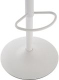 Vente-unique Set van 2 barkrukken Lirvono - polypropyleen - beige, wit