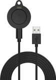 Garmin Câble de recharge USB magnétique avec fonction de données pour Garmin Venu X1, avec base ronde, 1 mètre de long, design fendu, noir
