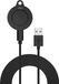 Garmin Câble de recharge USB magnétique avec fonction de données pour Garmin Venu X1, avec base ronde, 1 mètre de long, design fendu, noir