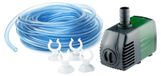OEM Aquarium waterverversingsset, 25 watt pomp, 10 meter slang, 4 zuignappen