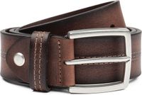 Suitable Riem Leer Bruin - Maat 95 - Heren leren broekriem