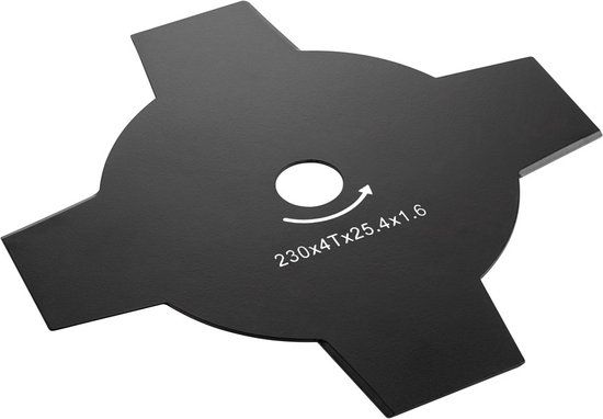 DeWalt DT20655 - Grastrimmerblad - 4 messen - 23cm - voor DCM571