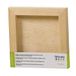 Artémio fotolijst, vierkant, 20 cm, houten decoratieve bouten