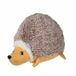 Krüger & Gregoriades Krueger Pluche egels knuffel - lichtbruin/beige - 18 cm