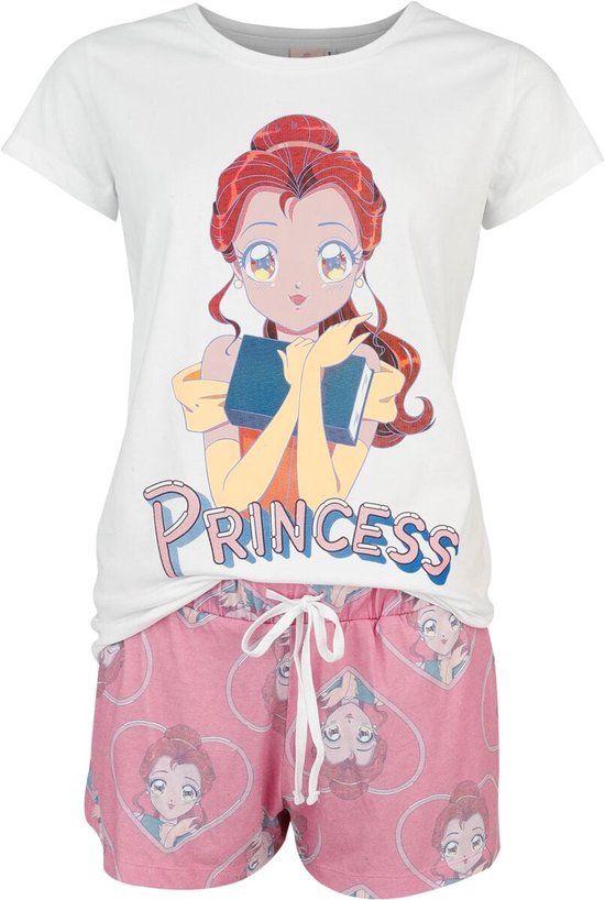Disney Princess Pyjama meerkleurig Katoen - Vrouwen - Maat M