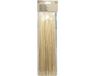 Merkloos Sateprikkers - 100x - 30 cm - bamboe hout