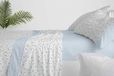 Burrito Blanco Beddengoedset, 150 cm bed, 50% polyester, 50% katoen, gemakkelijk te strijken, Design 530, blauw