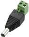 TRU COMPONENTS DC-11M-WT Laagspannings-connector Stekker, recht 5.5 mm 2.5 mm 1 stuk(s)