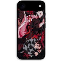 Icecat Coque Pour iPhone 17 Air demon slayer tanjiro nezuko attaque combat