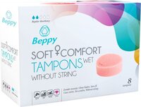 Beppy Soft+Comfort Tampons WET - 8 stuks - zonder touwtje