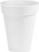 NICOLI Bloempot Buiten Hoog Rond Arke Slim 33cm WIT