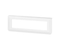 Legrand 078818L mozaïek afdekplaat, horizontaal, voor 8 modules, wit