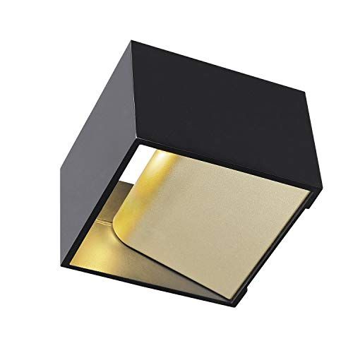 SLV LOGS IN Wandopbouwarmatuur - Zwart - 11W - 2000-3000K - Dimbaar