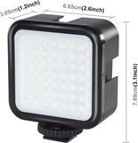 PULUZ Panneau lumineux LED pour caméra Vlog Video Pu529B