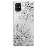 ERT GROUP mobiel telefoonhoesje voor Samsung M51 origineel en officieel erkend Babaco patroon Mandalas 003 optimaal aangepast aan de vorm van de mobiele telefoon, gedeeltelijk bedrukt