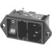 Schurter DD11.0124.1111 Connecteur pour appareils de réfrigération mâle, droit Nombre total de pôles: 3 10 mA noir 1 pc(s)