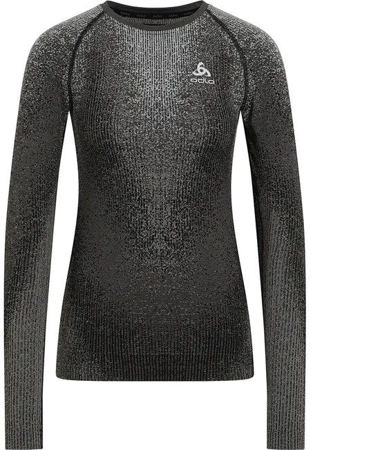Odlo Performance Warm Blackcomb Lange Mouwen Basislaag Zwart M Vrouw