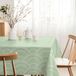 Martina Home Tafelkleed van hars, groen, 200 x 140 cm