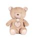 Doudou et Compagnie - Ademende pluche beer - 28 cm - verlicht muzikaal knuffeldier met ademhalingsbeweging - slaaphulp en ontspanning - cadeau geboorte uniseks