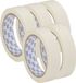 Kinzo Afplaktape/schilderstape - 5x - Blanc - 25mm x 25m - pour intérieur/extérieur