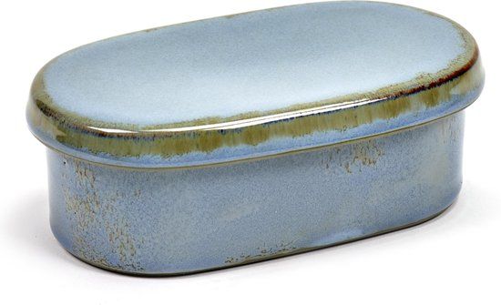 Serax Terres de Rêves Botervlootje - 14,5x8,5x5 cm - Smokey Blue