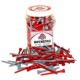 Team Golf NCAA 2-3/4 Inch Golf Tees, 175 Pack, Regulation Size, Multi Team Kleuren