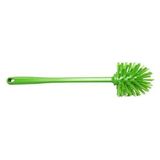 Maya Professional Tools 57159-5 Wolfborstel met steel, harde borstelharen, FBK/levensmiddelhygiëne, 90 mm x 80 mm x 370 mm, groen
