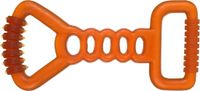 Flamingo Rubba - Speelgoed Honden - Rubber Trektuig - Bruin