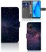 B2Ctelecom Huawei P40 Lite Book Case Stars