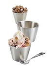 American Metalcraft DWSC3 Sauce Cup, dubbele muur, roestvrij staal, 3 oz.