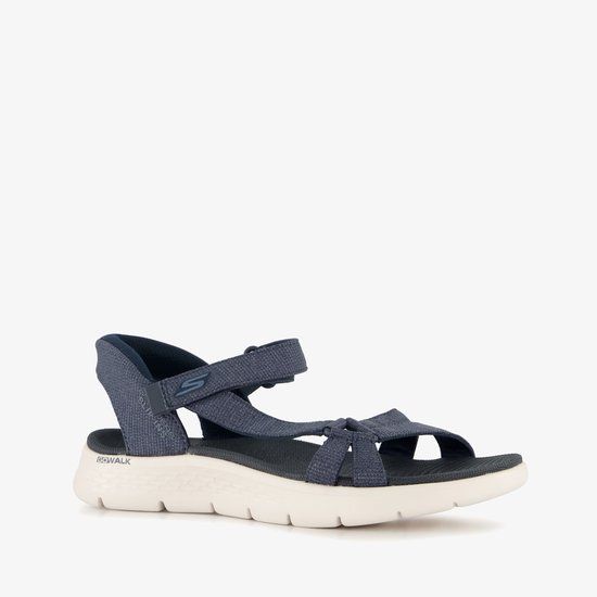 Skechers GO WALK FLEX SANDAL - ILLUMIN Dames Sandalen - Navy