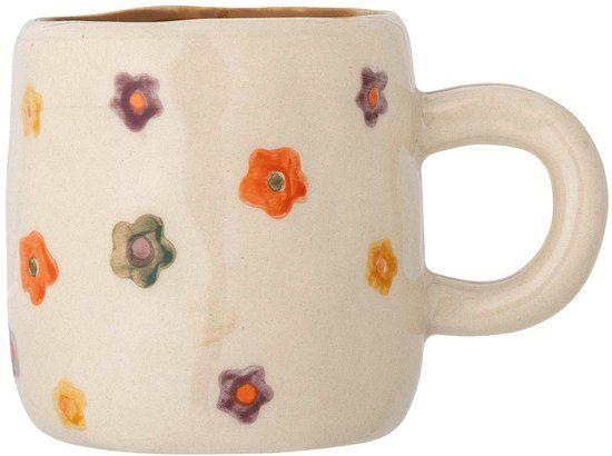 Bloomingville Mini Addy mok aardewerk multicolor - 130ml