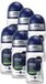NIVEA MEN Derma Control Sensitive Déodorant Anti-transpirant Roller - 6 x 50ml