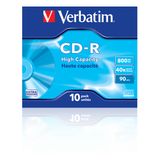 Verbatim CD-R - 800MB - 8x - 10-pack - Jewelcase