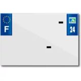 Top Plaq 24 PVC nummerplaatstrip met bedrijfsnaam
