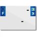 Top Plaq 24 PVC nummerplaatstrip met bedrijfsnaam