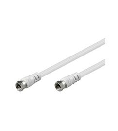 Goobay RG59 Coaxial Cable - 10m - White